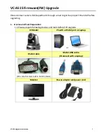 Lumens VC-A51S Firmware Upgrade Manual preview