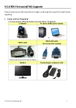 Lumens VC-A70H Firmware Upgrade preview