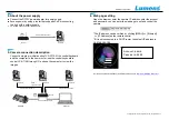 Preview for 2 page of Lumens VC-A71SN Quick Installation Manual