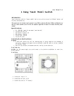 Preview for 1 page of Lumi LM-S1ZW User Manual