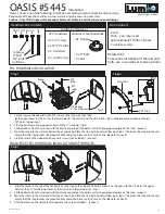 Preview for 1 page of Lumi Oasis 5445 Installation