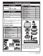 Preview for 3 page of Luminance Brands CF590GRT00 Owner'S Manual