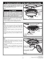 Preview for 13 page of Luminance Brands CF590GRT00 Owner'S Manual