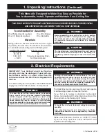 Preview for 4 page of Luminance Brands HF1161BQ00 Owner'S Manual