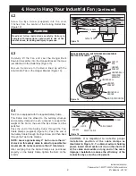 Preview for 9 page of Luminance Brands HF1161BQ00 Owner'S Manual