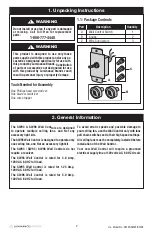 Preview for 2 page of Luminance Brands SW93 Owner'S Manual