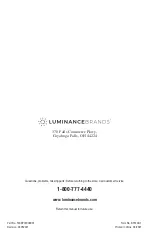 Preview for 12 page of Luminance Brands SW93 Owner'S Manual