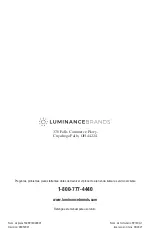 Preview for 24 page of Luminance Brands SW93 Owner'S Manual