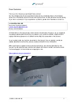 Preview for 2 page of LUMINELL SL1 Installation & User Manual