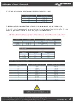 Preview for 4 page of lumishore TIX 1602 Installation And Operating Manual