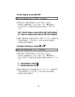 Preview for 22 page of Lutron Electronics BTM-4208SD Operation Manual