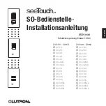 Preview for 17 page of Lutron Electronics seeTouch SO Series Installation Manual