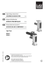 Lutz 0004-725 Operating Instructions Manual preview