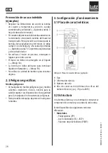 Preview for 28 page of Lutz B2 Vario Series Operating Instructions Manual