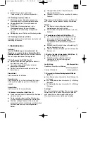 Preview for 9 page of Lux Tools BH 24 Operating Instructions Manual