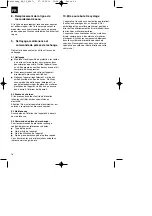 Preview for 16 page of Lux Tools BH 24 Operating Instructions Manual