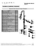 Preview for 4 page of Luxart AERRO A611E Installation Manual