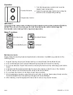 Preview for 10 page of Luxier SP34-CEC Instruction Manual