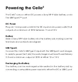 Preview for 3 page of Luxli CELLO 2 Quick Start Manual