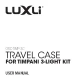 Preview for 1 page of Luxli ORC-TIMP-3C User Manual