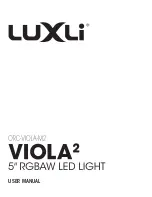 Preview for 1 page of Luxli ORC-VIOLA-M2 User Manual