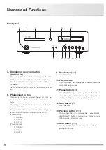 Preview for 12 page of Luxman D-03X Owner'S Manual