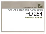 Preview for 1 page of Luxman PD26 Owner'S Manual