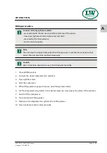 Preview for 37 page of LW Compressors LW 170 D Nautic / AL Operating Instructions Manual