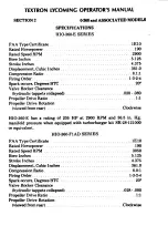 Preview for 34 page of Lycomin 0-360 Operator'S Manual