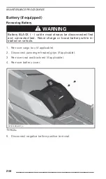 Preview for 206 page of Lynx RADIEN Crossover E-TEC Series Operator'S Manual