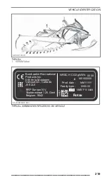 Preview for 221 page of Lynx RADIEN Crossover E-TEC Series Operator'S Manual