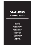 M-Audio M-Track Quad User Manual preview