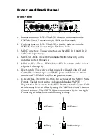 Preview for 8 page of M-Audio Portman 4x4 Manual