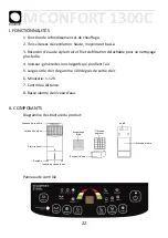 Preview for 24 page of M Confort 1300C User Manual