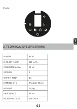 Preview for 5 page of M Confort TOWER+ User Manual