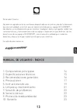 Preview for 15 page of M Confort TOWER+ User Manual