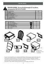 Preview for 8 page of M Design oxford BABY Essential Wooden Glider & Ottoman Combo... Instruction Booklet