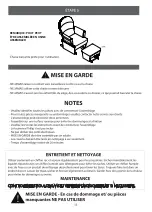 Preview for 11 page of M Design oxford BABY Essential Wooden Glider & Ottoman Combo... Instruction Booklet