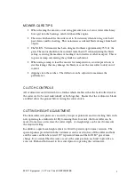 Preview for 5 page of M.E.Y. Equipment 26TCVM Owner'S Manual