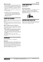 Preview for 9 page of M-system 48NDVA Instruction Manual