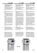 Preview for 22 page of M-system PLANA ISOLA Use And Maintenance Instructions