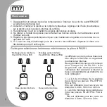 Preview for 8 page of M7 PA-111 Manual