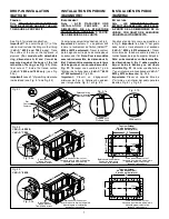 Preview for 7 page of MAAX URBAN 6636 Installation Instructions Manual