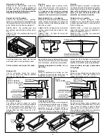 Preview for 8 page of MAAX URBAN 6636 Installation Instructions Manual