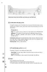 Preview for 38 page of mabe CLME77014BFU Use And Care Manual