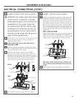 Preview for 49 page of mabe EME6063 Owner'S Manual And Installation Instructions