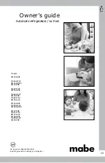 Preview for 25 page of mabe MA021WIM Owner'S Manual