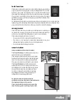 Preview for 20 page of mabe RMS1540Z Use And Care Manual