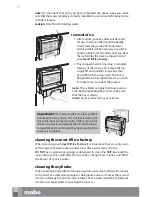 Preview for 23 page of mabe RMS1540Z Use And Care Manual