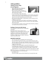 Preview for 43 page of mabe RMS1540Z Use And Care Manual